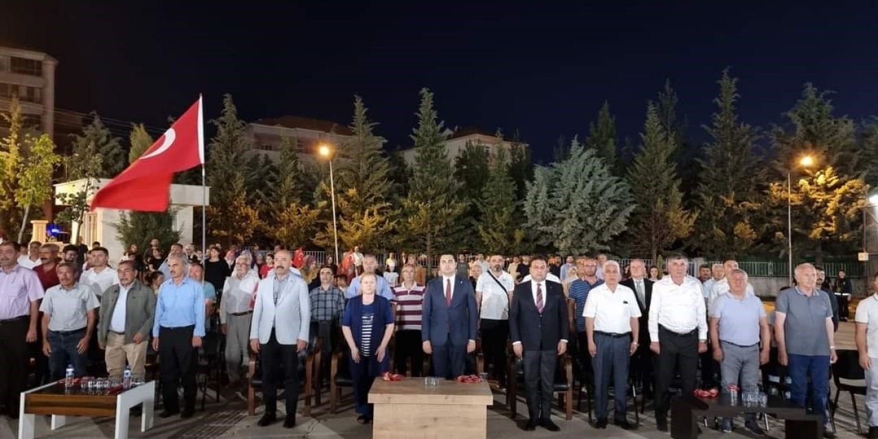 Gölbaşı İlçesinde 15 Temmuz Kutlandı