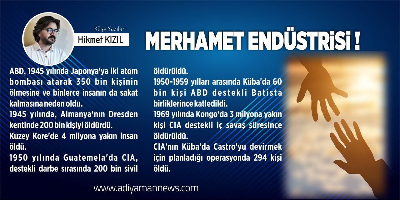 Merhamet Endüstrisi!