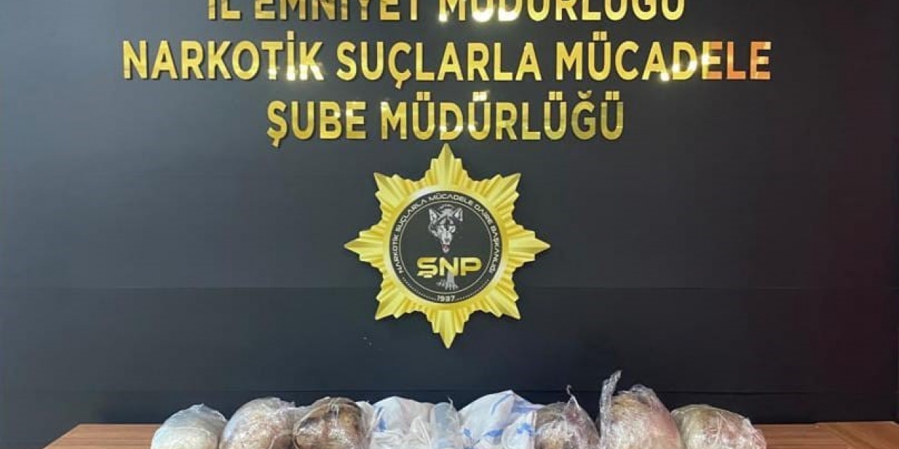 Şanlıurfa’da 8 Kilo 800 Gram Uyuşturucu Ele Geçirildi
