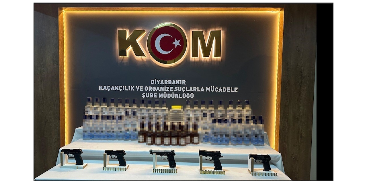 Diyarbakır’da Kaçak Alkol Ele Geçirildi: 5 Gözaltı