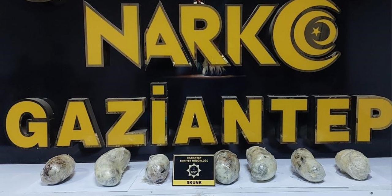 Gaziantep’te 3 Kilo Skunk Ele Geçirildi