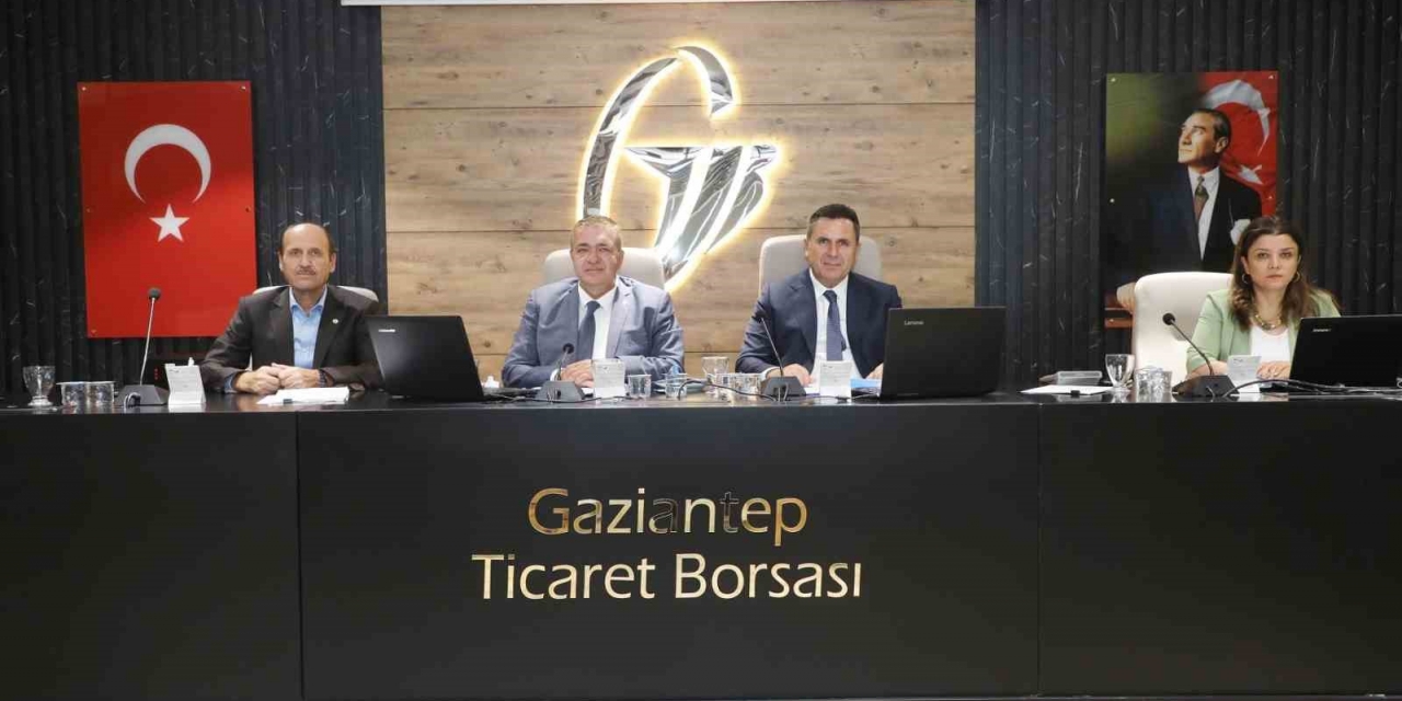 Gaziantep Ticaret Borsası Eylül Ayı Meclis Toplantısı Yapıldı
