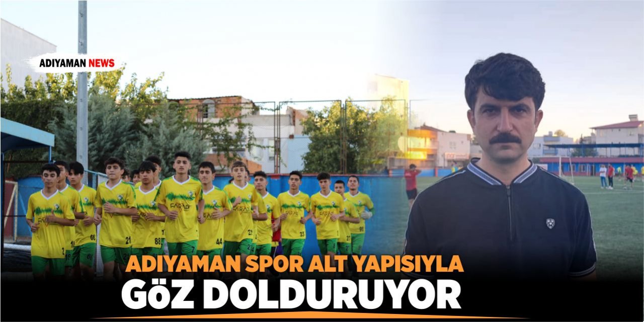 Adıyaman Spor Alt Yapısı İle Göz Dolduruyor
