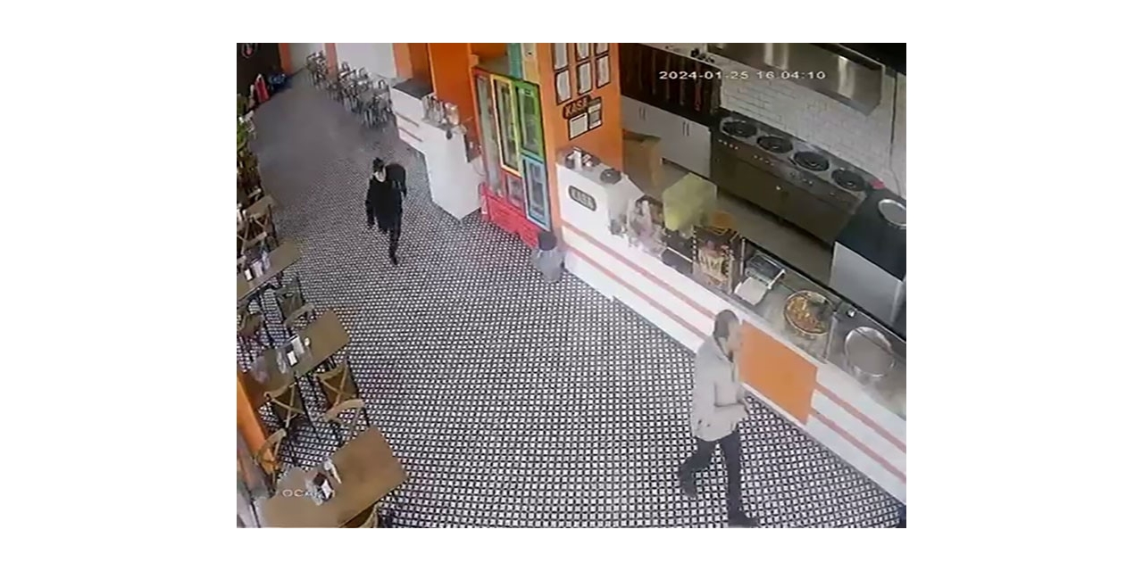 Deprem Anı Güvenlik Kamerasında