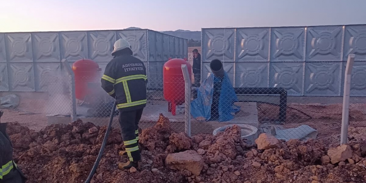 Jeneratörde Çıkan Yangın Kısa Sürede Söndürüldü