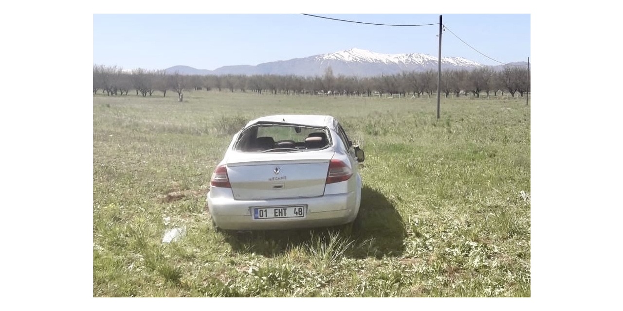 Malatya’da Otomobil Takla Attı, 2 Yaralı