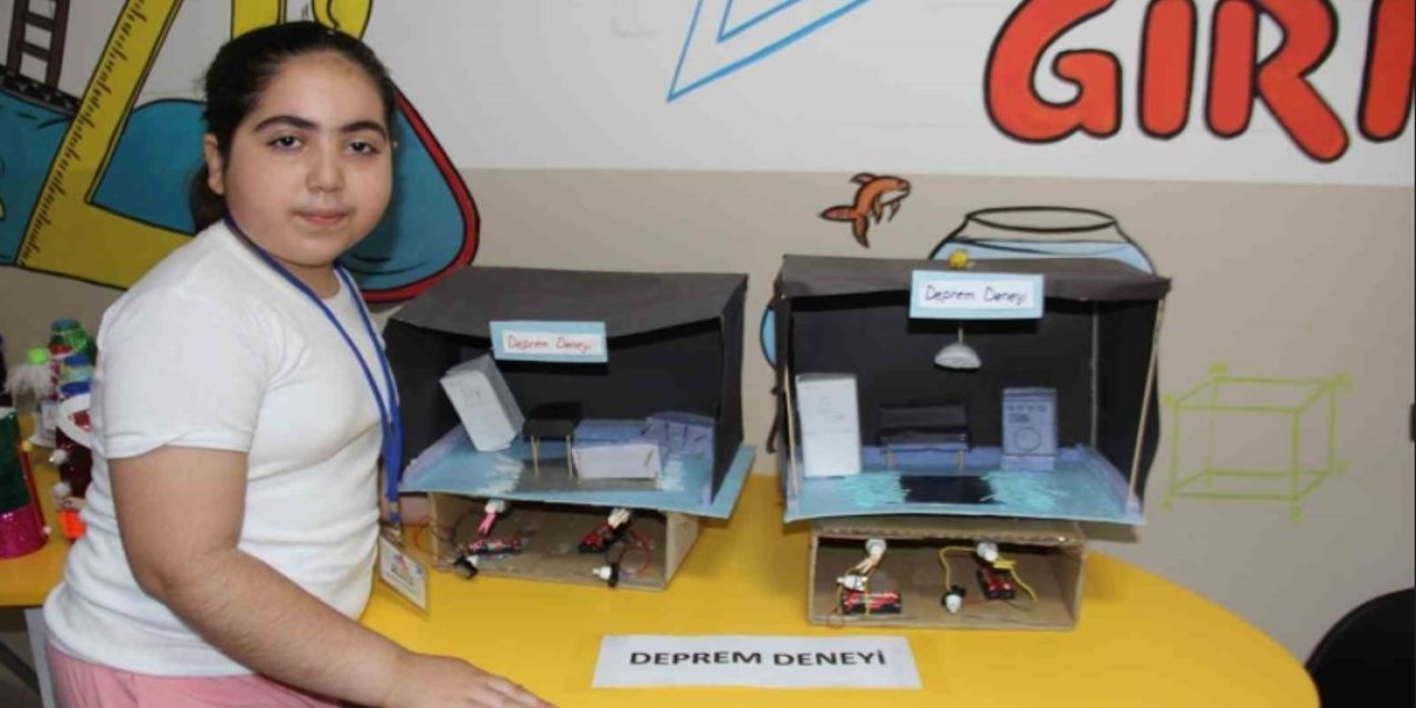Zeki Çocukların Tasarımlarında ‘Deprem’ ve ‘Gazze’ Ön Plana Çıktı