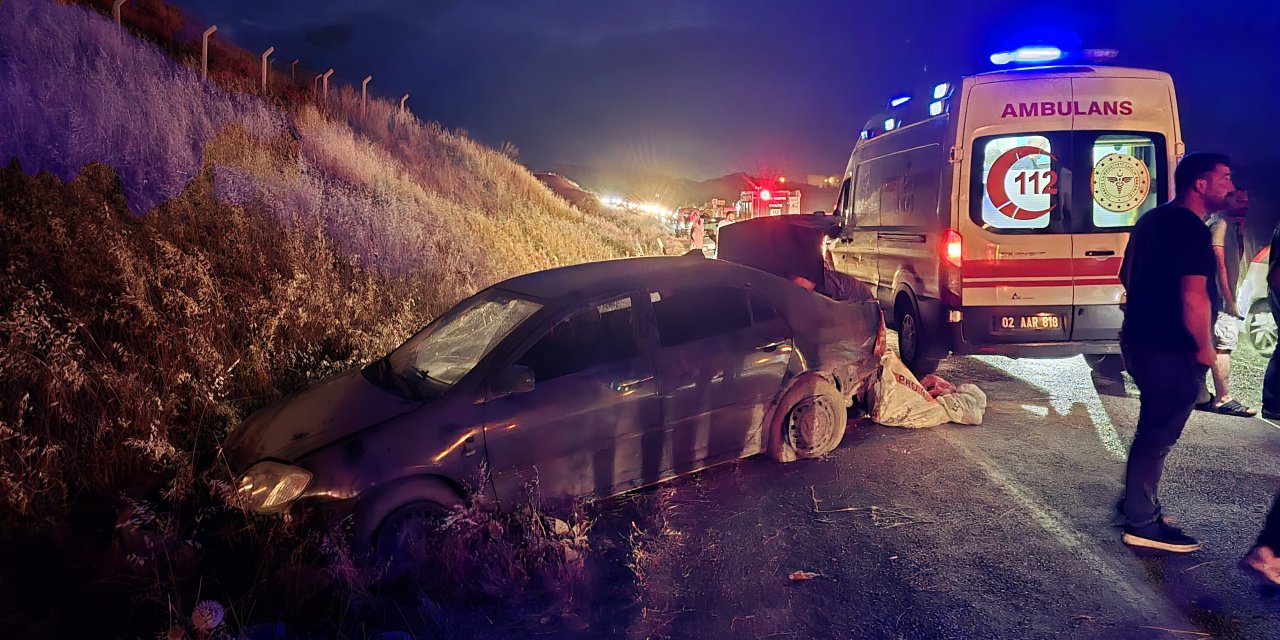Kahta'da Feci Kaza: 1 Ölü 6 Yaralı
