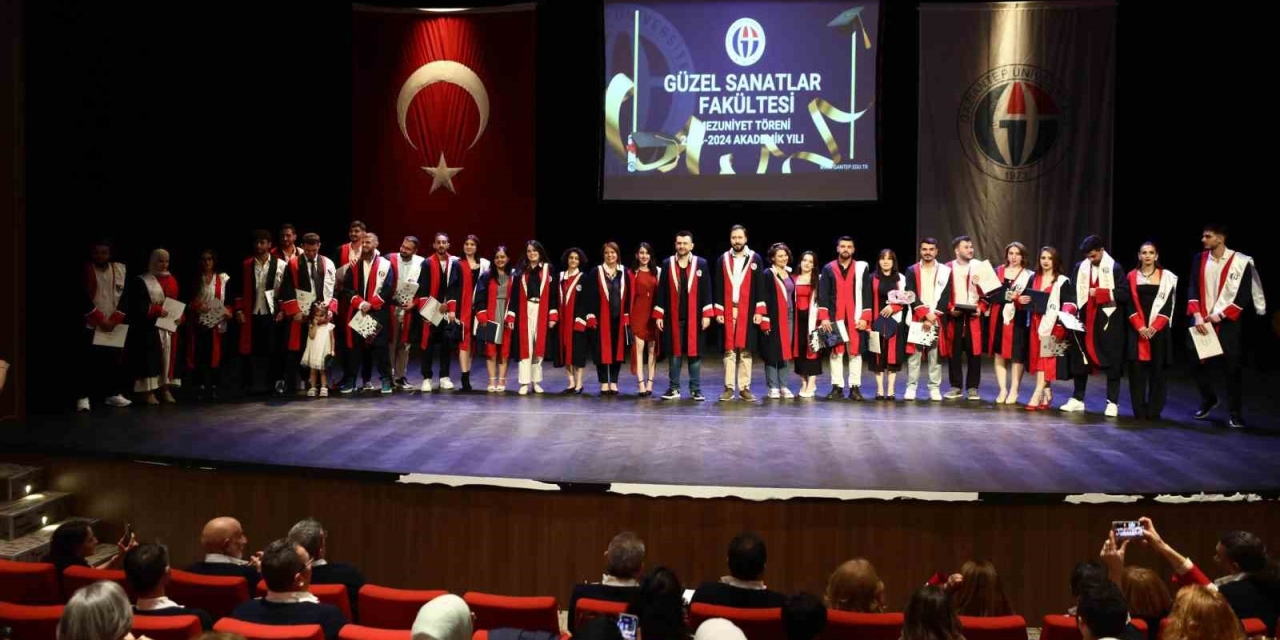 Gaün Güzel Sanatlar Fakültesinde Mezuniyet Heyecanı