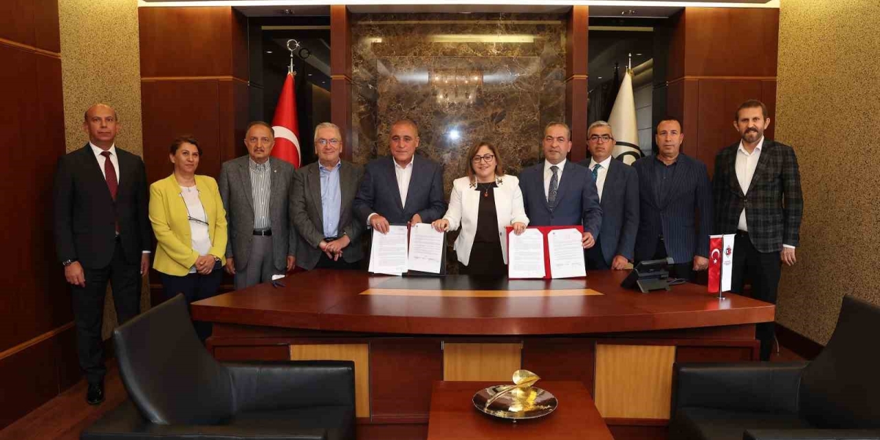Gaziantep Büyükşehir Ve Osb İş Birliğinde Yeni Arıtma Tesisi İçin İmzalar Atıldı
