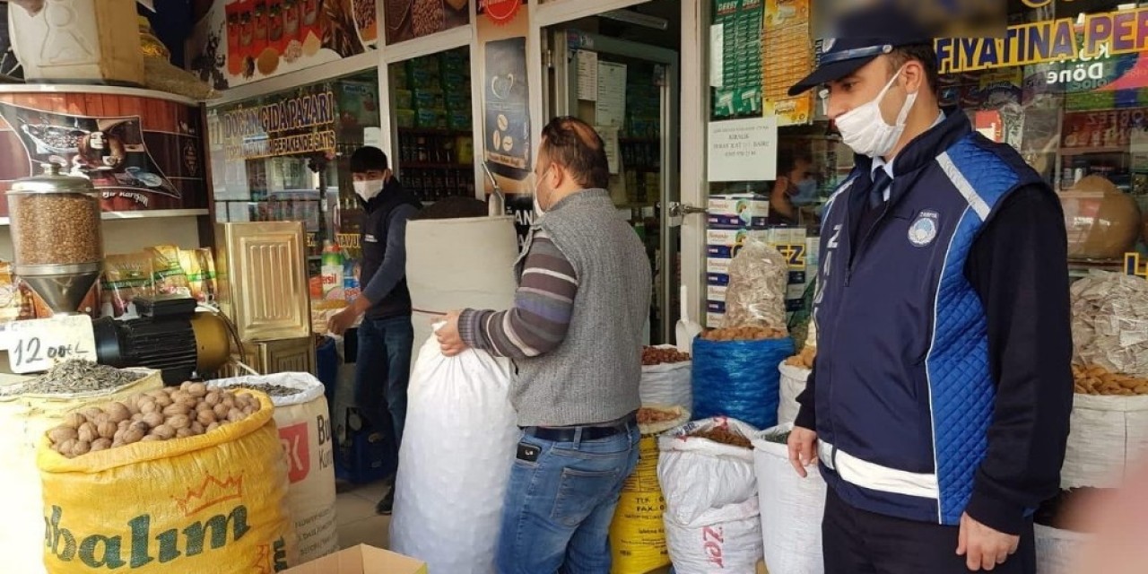 Zabıta Ekipleri Kaldırım İşgallerine Göz Açtırmıyor