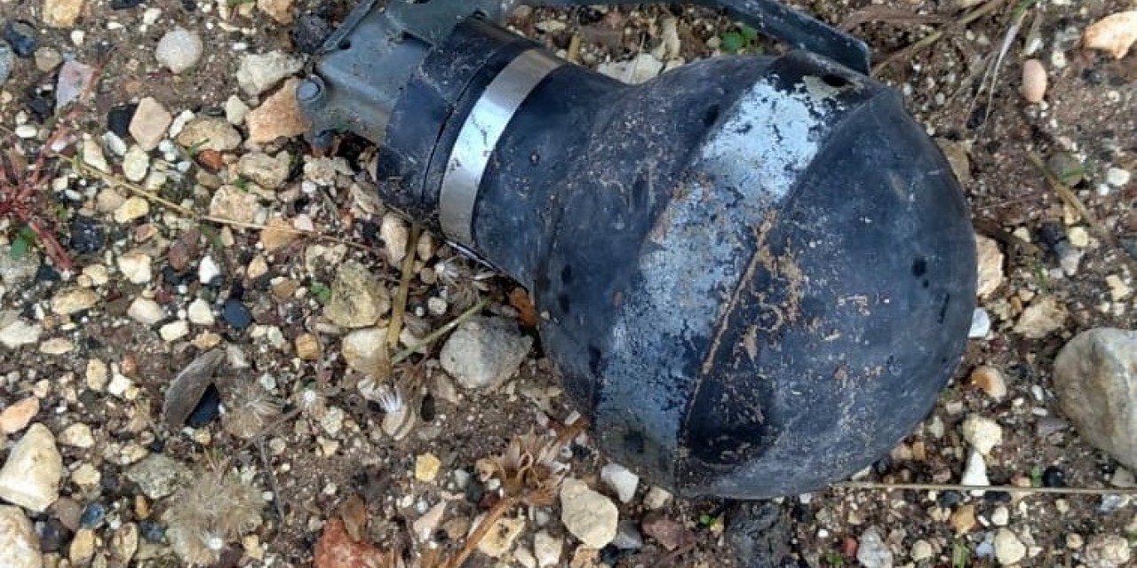 Adıyaman’da Gaz Bombası Bulundu