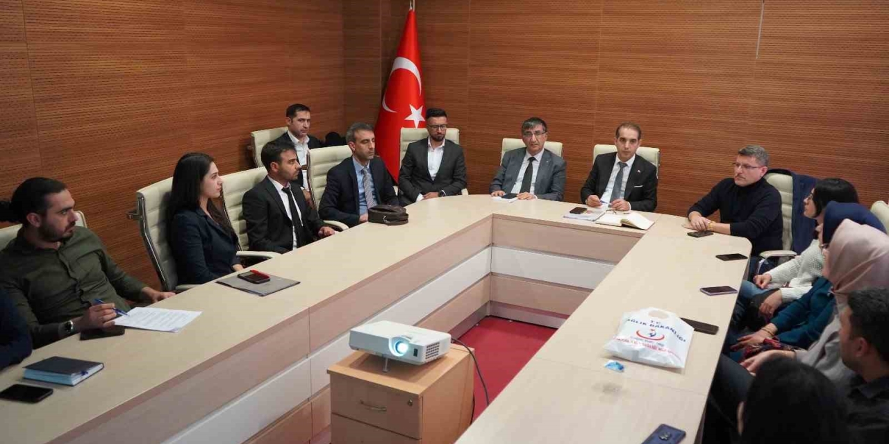 Sağlık Müdürlüğünde Değerlendirme Toplantısı