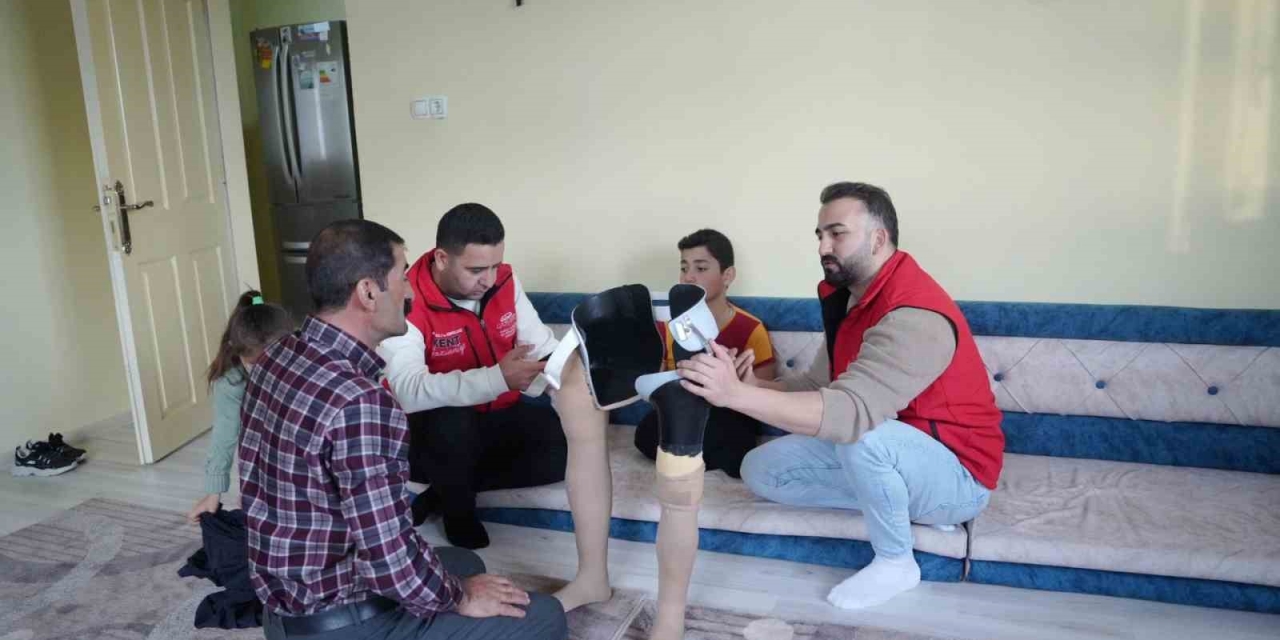 Şahin, Nakşin’in Kullanamadığı Protezlerini Yeniletecek