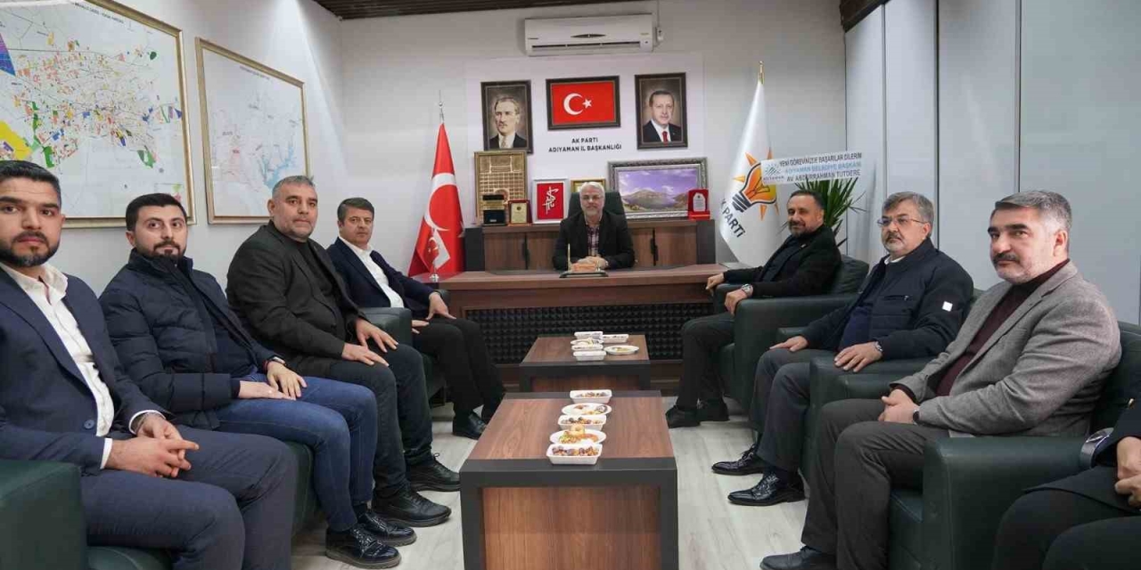 Başkan Tutdere, Ak Parti Yönetimiyle Bir Araya Geldi