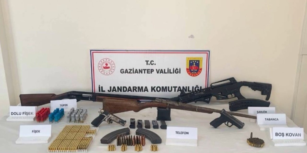Gaziantep’te Silah Kaçakçılığı Operasyonu: 5 Gözaltı