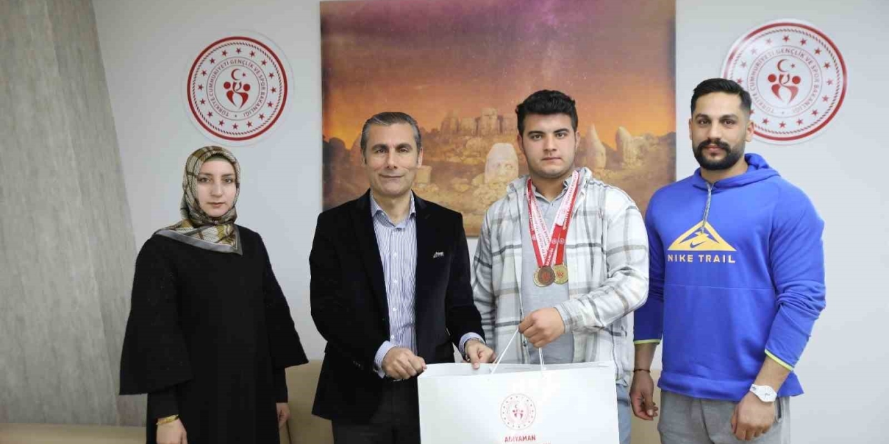 Adıyamanlı Halterci Türkiye 3’sü Oldu