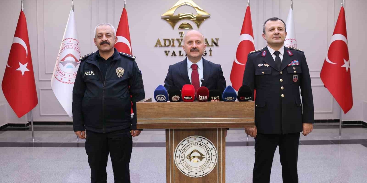 Adıyaman’da Güvenlik Ve Asayiş Toplantısı Yapıldı