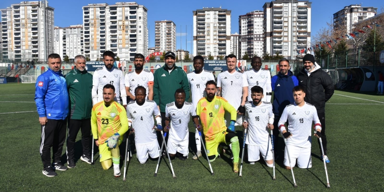 Şahinbey Ampute Farklı Kazandı: 8-0