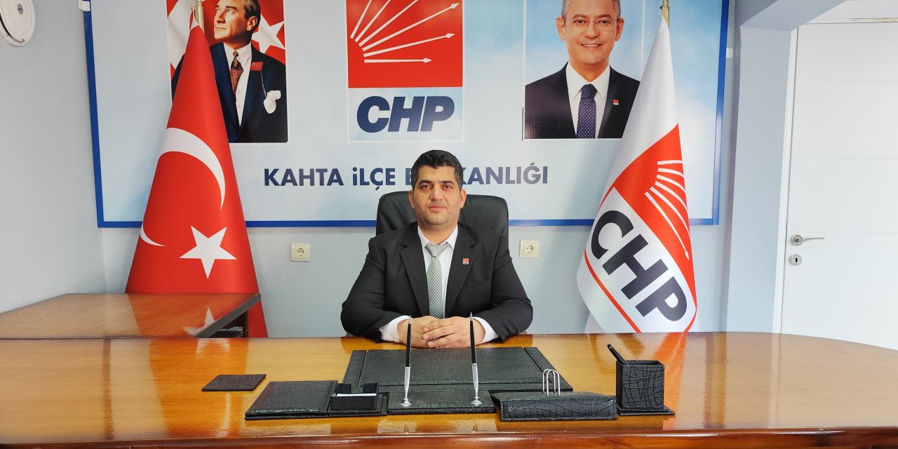 CHP Kahta İlçe Başkanlığına Uğur Eren Atandı
