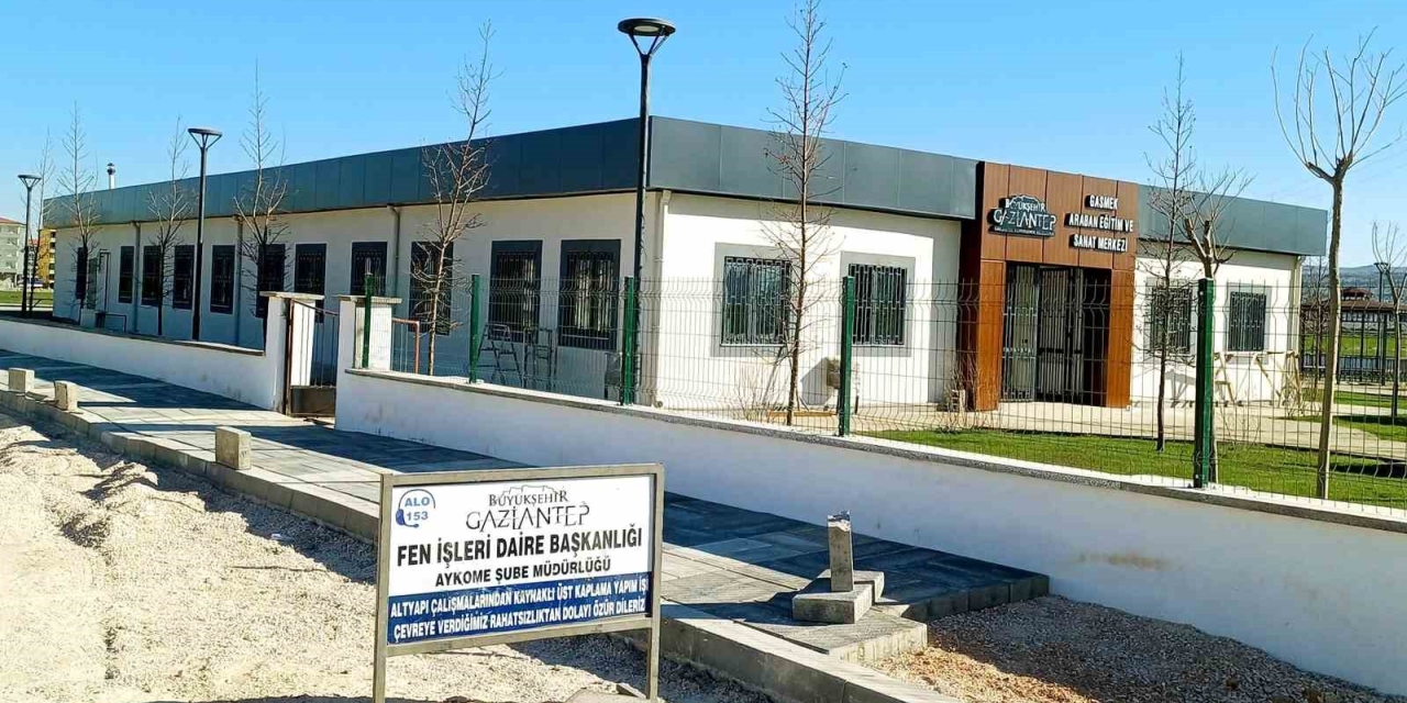 Araban Gasmek İnşaatı Tamamlandı