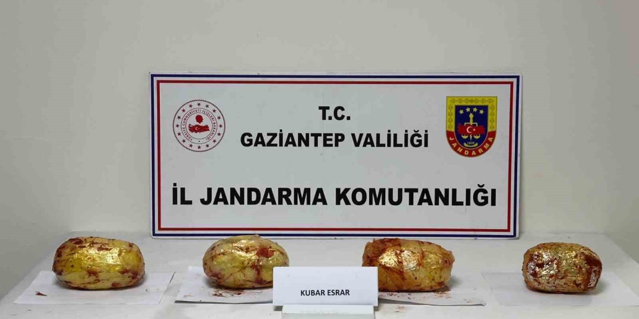 Gaziantep’te Yolcu Otobüsünde 3 Kilo Esrar Ele Geçirildi