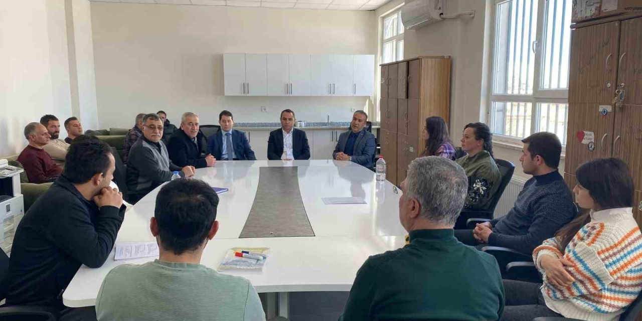 Kaymakam Partal’dan Şehit Abidin Tanrıkolu Anadolu Lisesi’ne Ziyaret