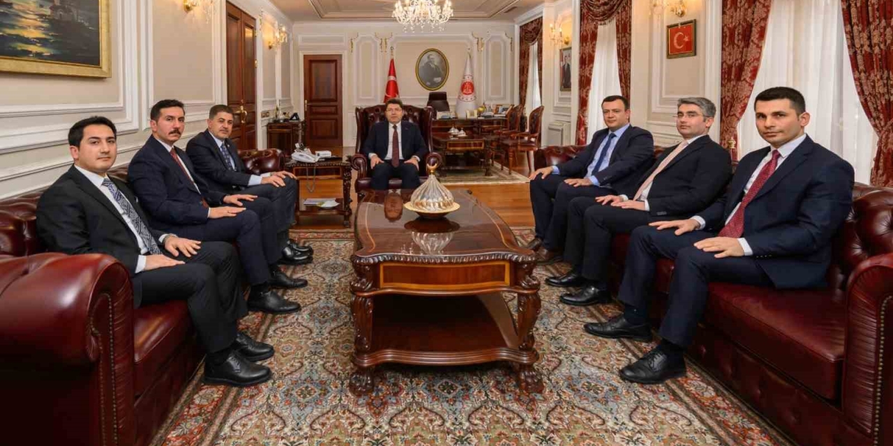 Milletvekili Şan, Adalet Bakanı Yılmaz Tunç’u Ziyaret Etti