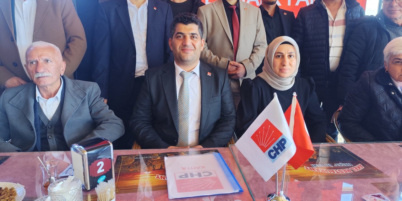 CHP Kahta İlçe Teşkilatı Basınla Bir Araya Geldi
