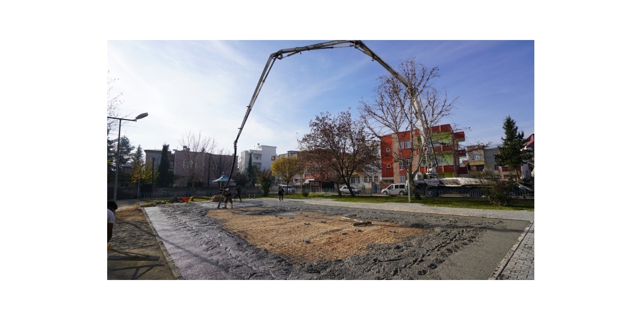 Adıyaman’da Parklar Yenileniyor