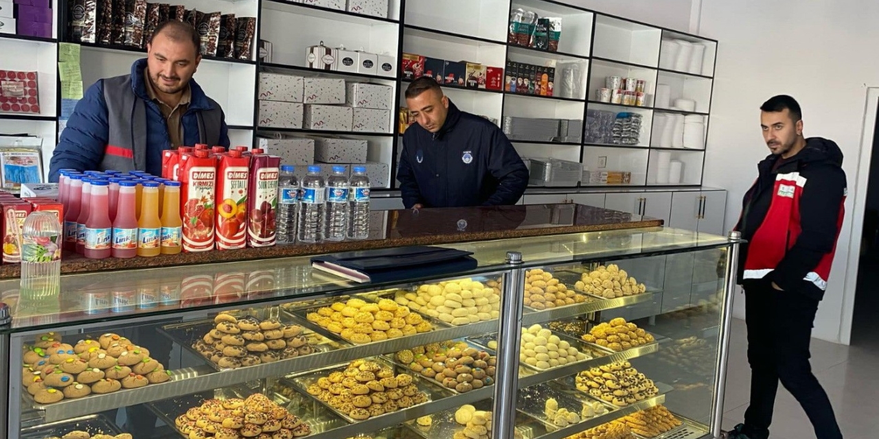 Besni’de Pastaneler Denetlendi