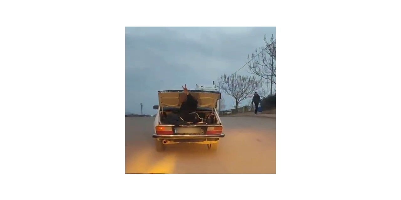 Otomobil Bagajında Yolculuk