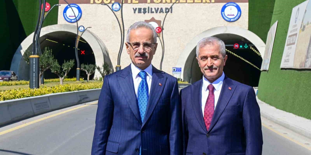 Bakan Uraloğlu’ndan Şahinbey Belediyesi 100. Yıl Tünelleri’ne Tam Not