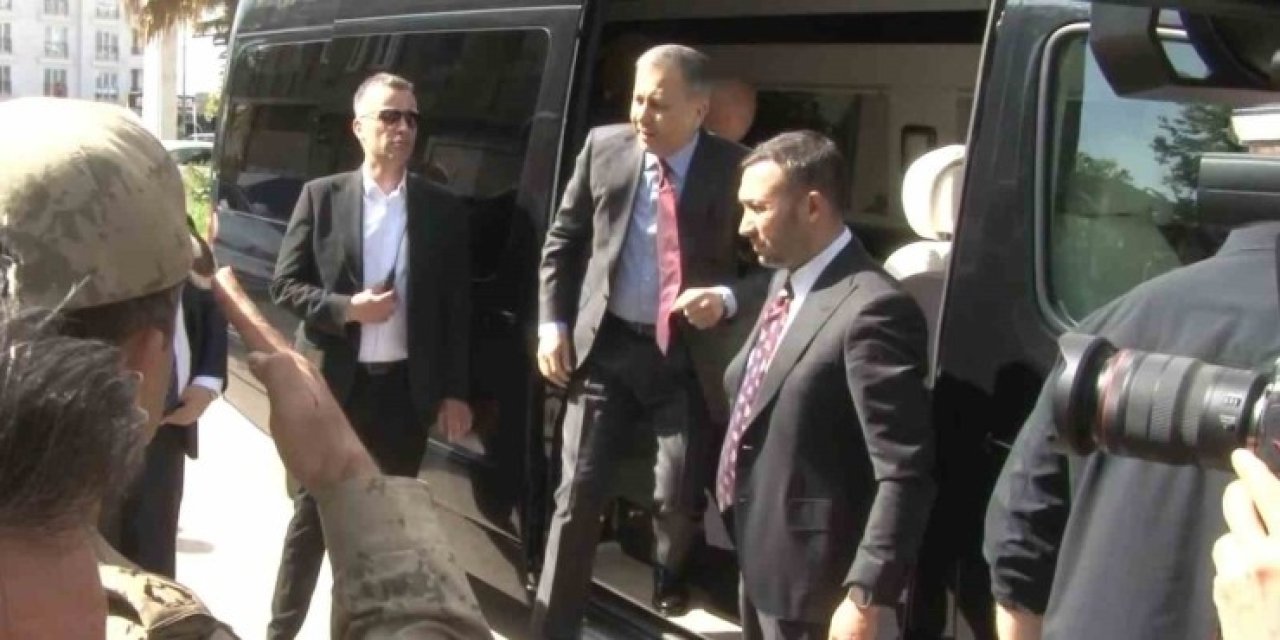 İçişleri Bakanı Yerlikaya Adıyaman’da