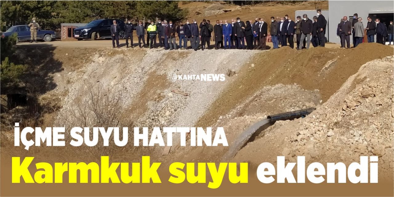 İçme Suyu Hattına Karmkuk Suyu Eklenildi