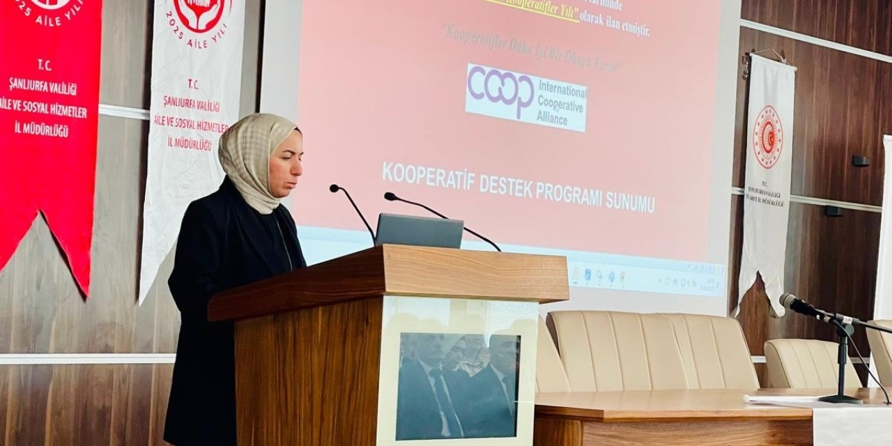 Şanlıurfa’da Kooperatif Destek Programının Tanıtımı Yapıldı