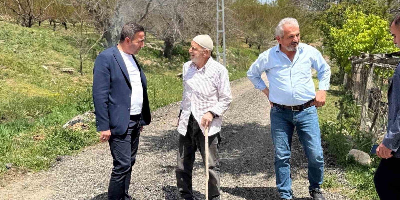 Başkan Ulutaş Yol Çalışmalarını İnceledi