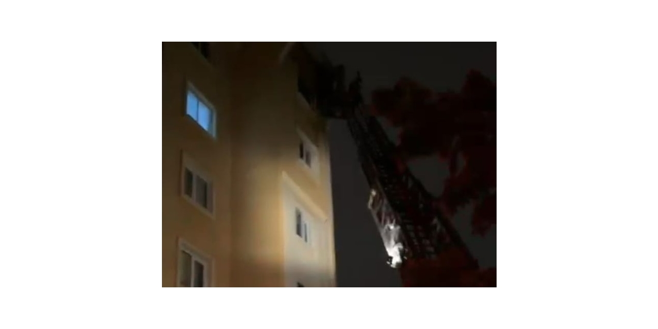 Malatya’da Apartman Yangını: Hamile Kadın Ve Eşi Hastaneye Kaldırıldı