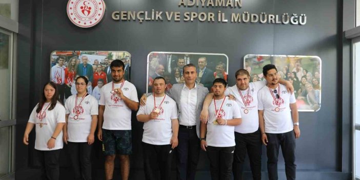 Adıyamanlı Özel Sporcular 9 Madalya İle Döndü