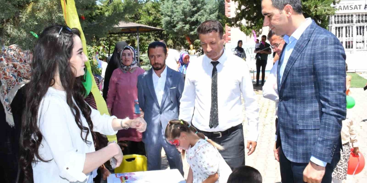 Samsat Çocuk Şenliği Coşkuyla Gerçekleştirildi