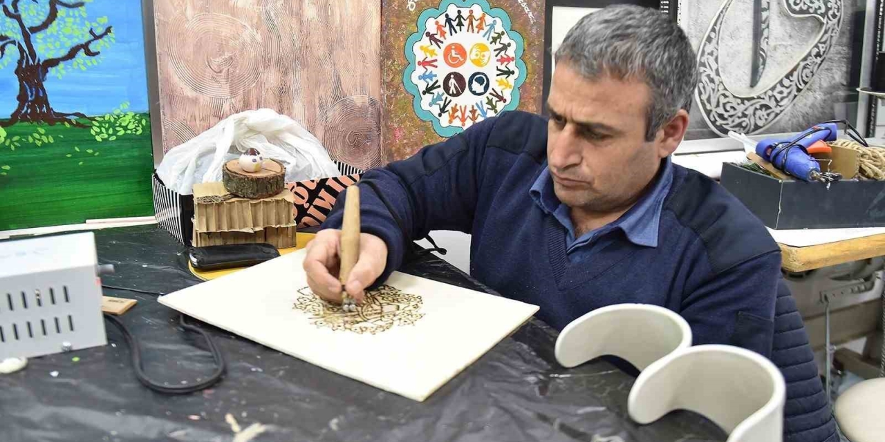 Malatya Büyükşehir Belediyesinden Engelli Bireylere Yönelik Resim Kursu