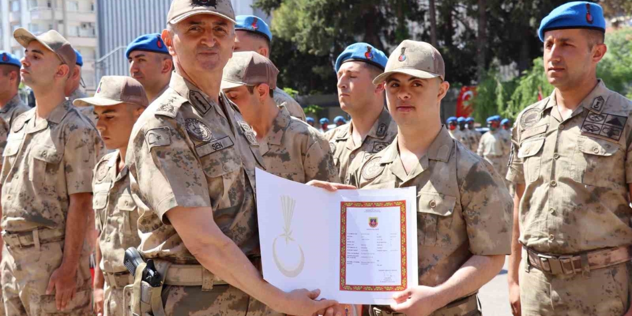 Özel İhtiyaçlı Bireyler Askerlik Hayalini Gerçekleştirdi
