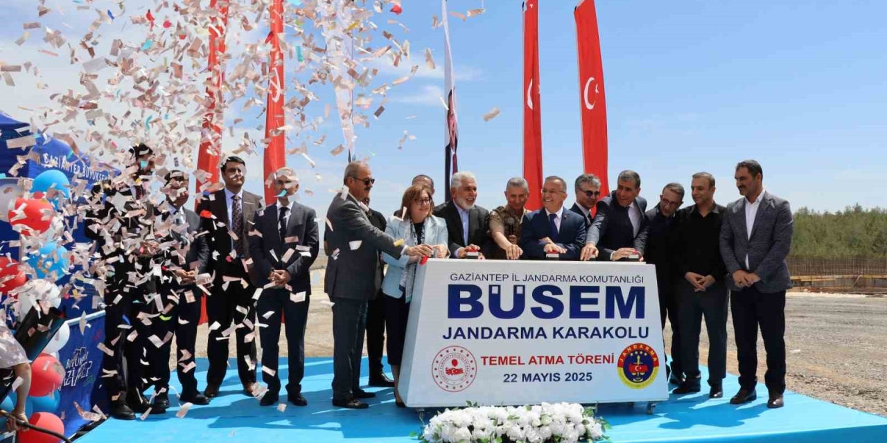 Büsem Jandarma Karakol Binasının Temeli Atıldı