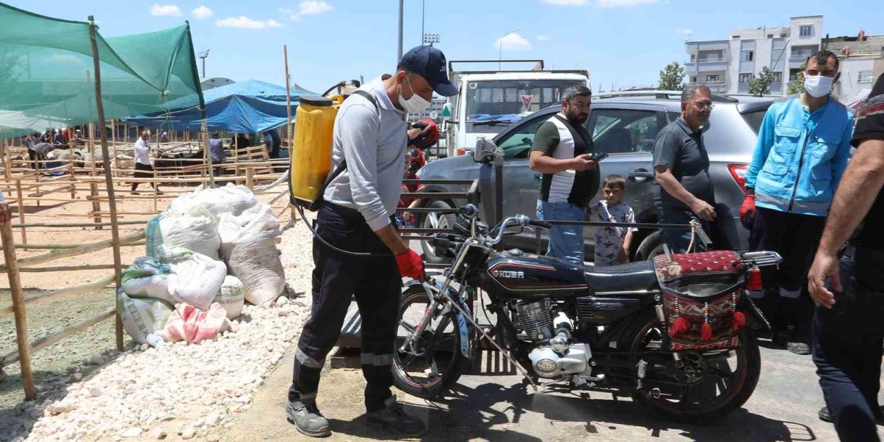 Büyükşehir’den Kurban Denetimi Ve Temizlik Seferberliği