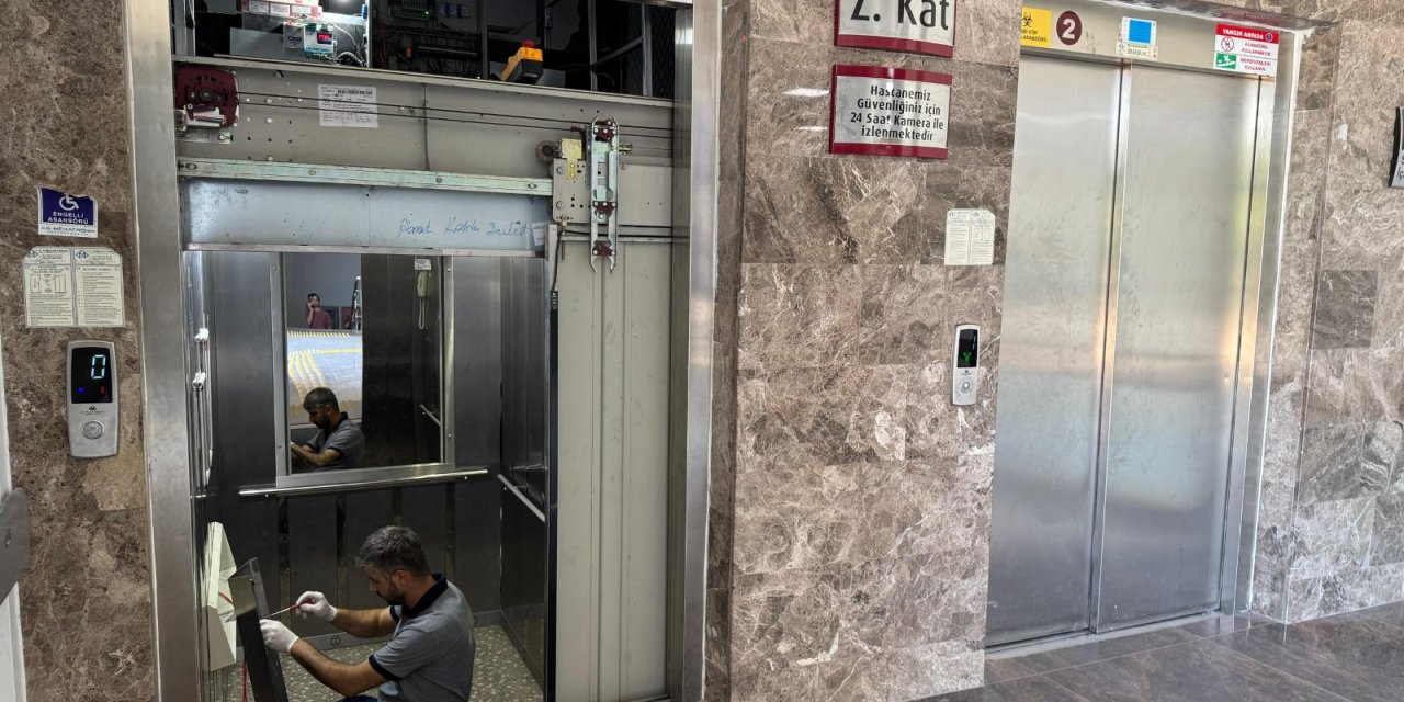 Kahta Devlet Hastanesi’ndeki Asansör Sorunu Çözüldü