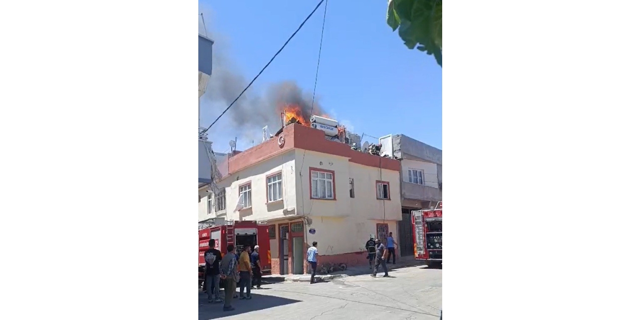Nizip’te Odunluk Yangını Paniğe Neden Oldu