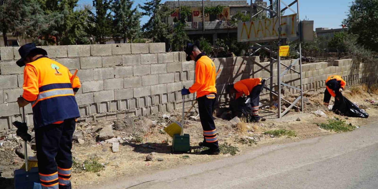 Şehitkamil’in Dört Bir Yanında Temizlik Seferberliği