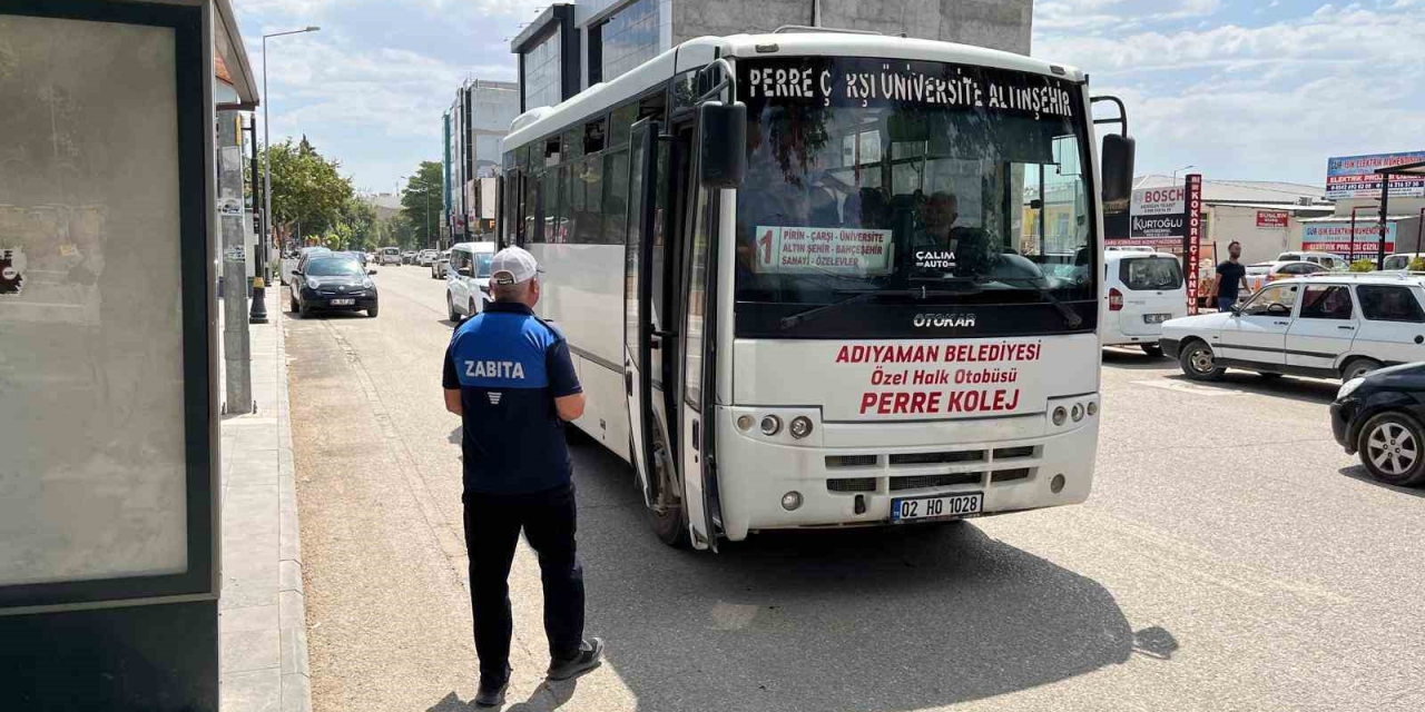 Toplu Taşıma Araçlarına Sıkı Denetim