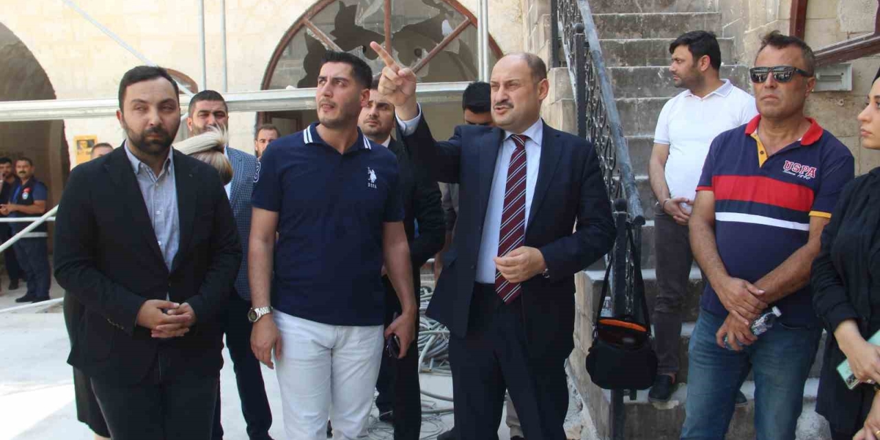 400 Yıllık Barutçu Hanı Restorasyon Çalışmalarıyla Yeniden Gün Yüzüne Çıkıyor