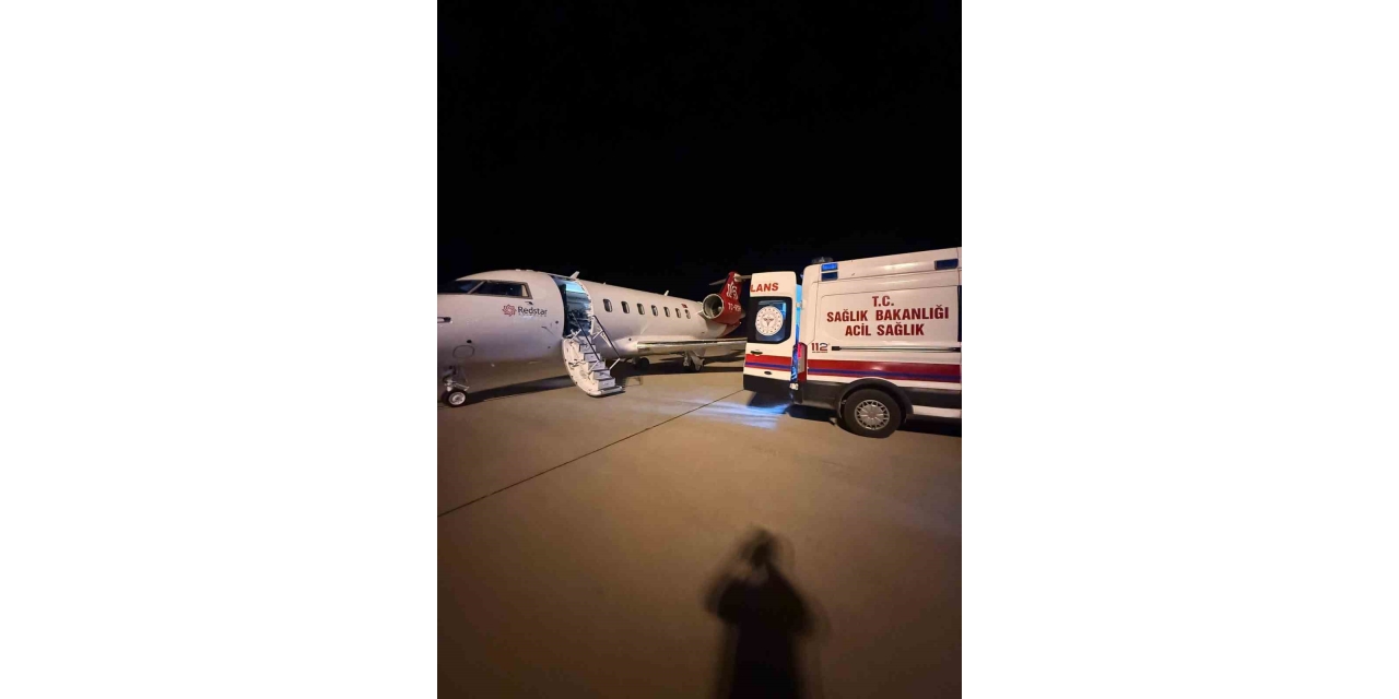 Şanlıurfa’da Kalp Rahatsızlığı Olan Bebek Ambulans Uçakla İstanbul’a Gönderildi